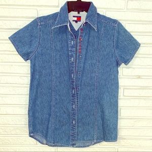 Vintage Tommy Hilfiger Denim Short sleeve shirt